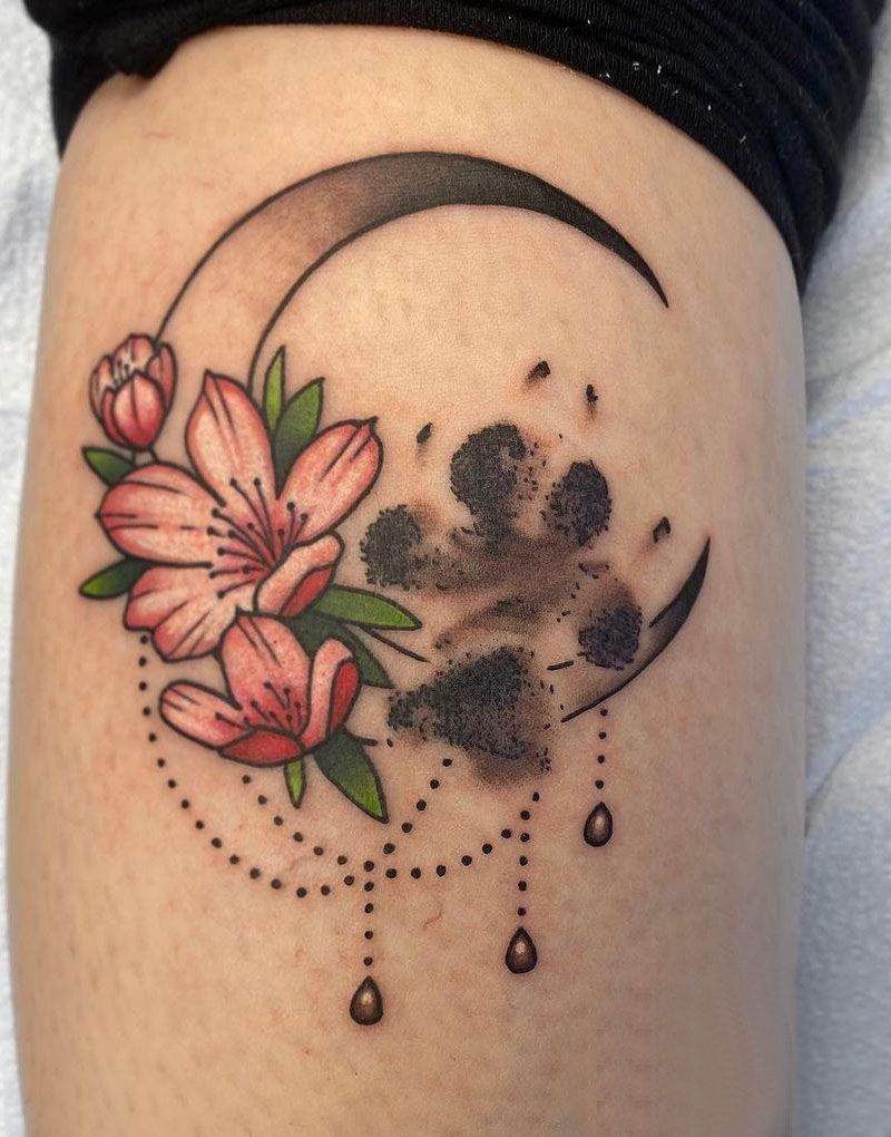 30 Pretty Crescent Moon Tattoos You Can Copy