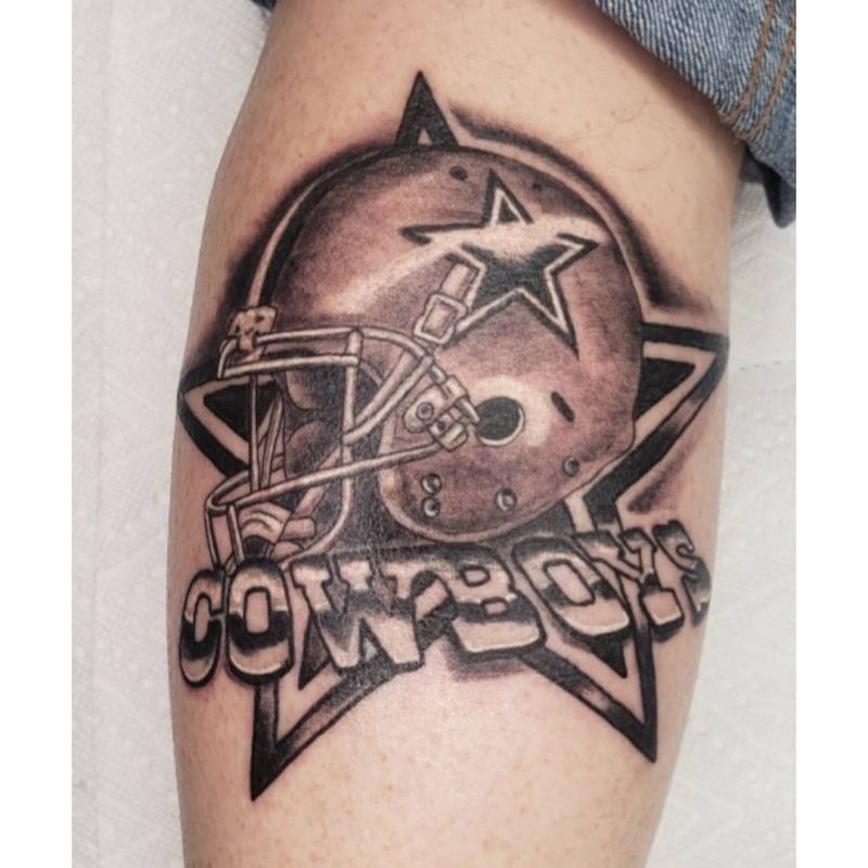 30 Pretty Dallas Cowboys Tattoos You Must Love