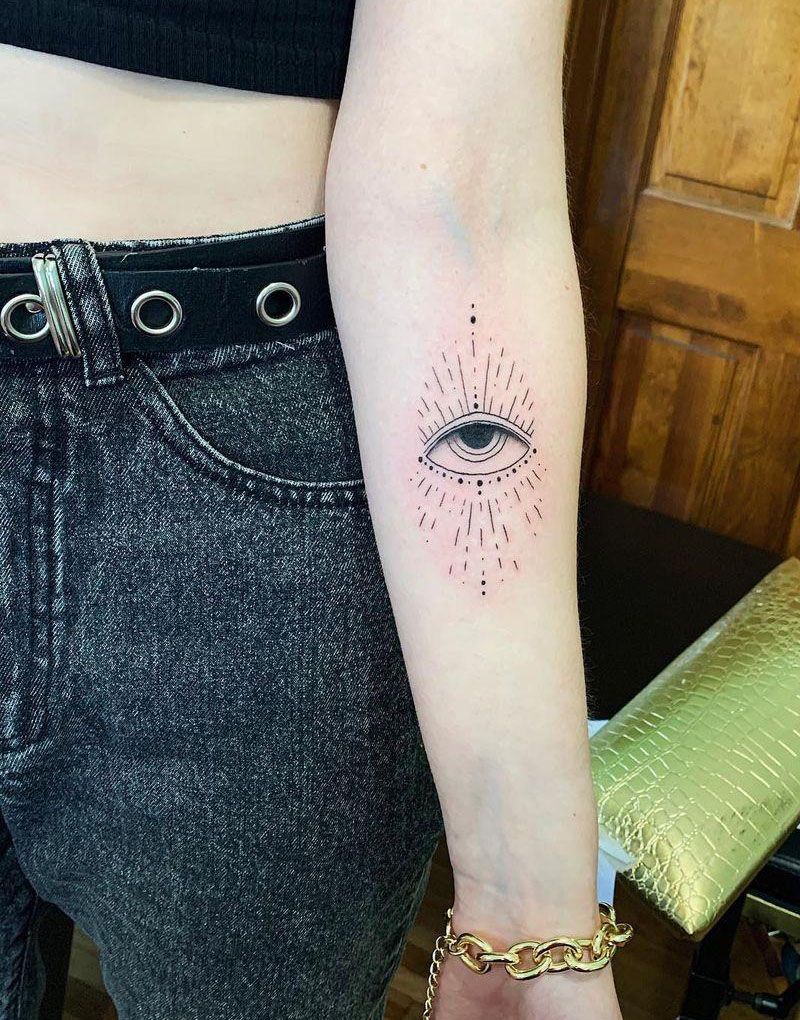 30 Gorgeous Evil Eye Tattoos You Will Love