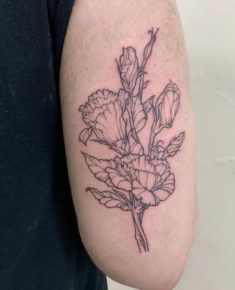 30 Pretty Lisianthus Tattoos You Must See