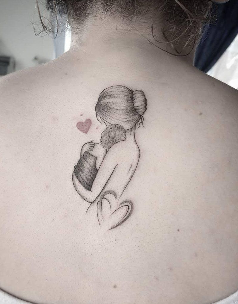 30 Delicate Mother Love Tattoos You Won't Regret