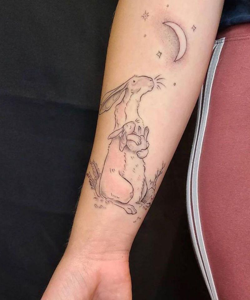 30 Wonderful Rabbit Tattoos Make You Attractive