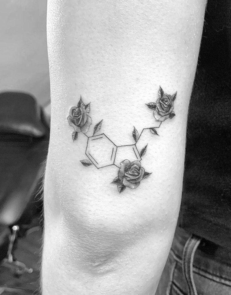 30 Pretty Serotonin Tattoos You Can't Miss