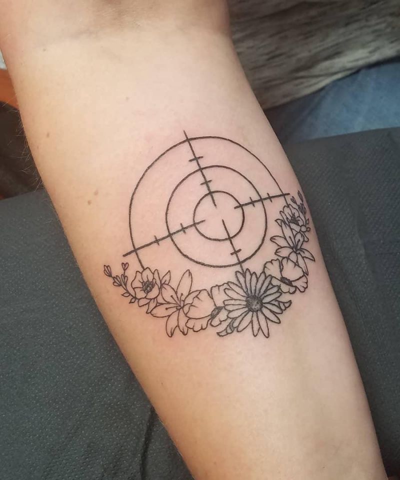 26 Elegant Target Tattoos You Must Try