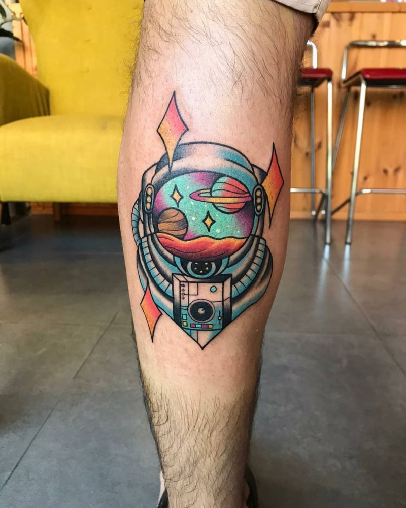 30 Pretty Astronaut Tattoos You Must Try