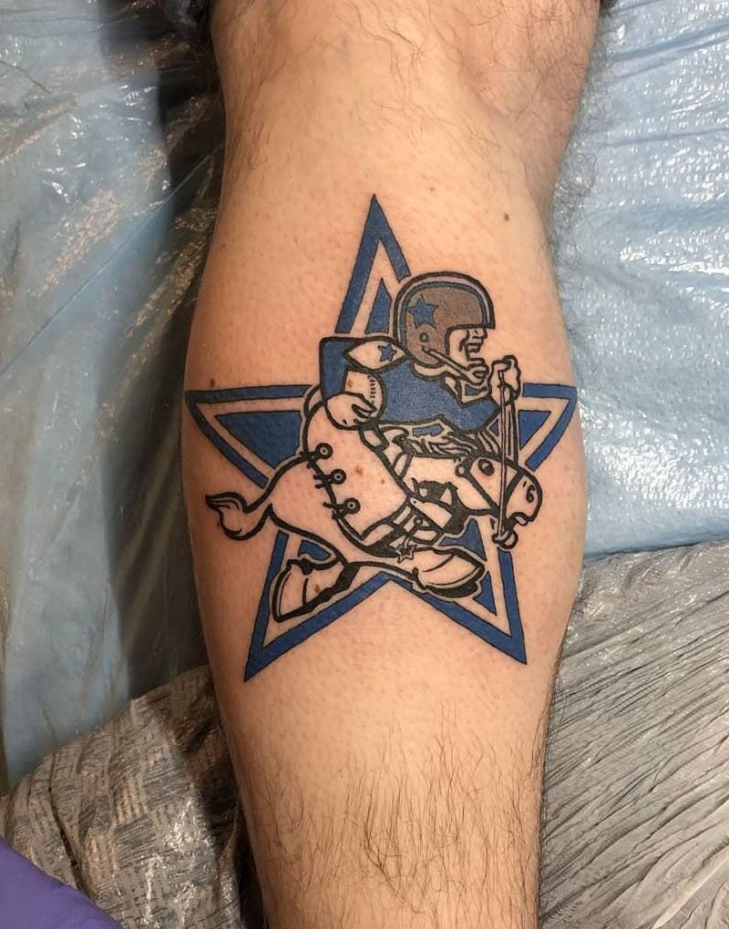 30 Pretty Dallas Cowboys Tattoos You Must Love