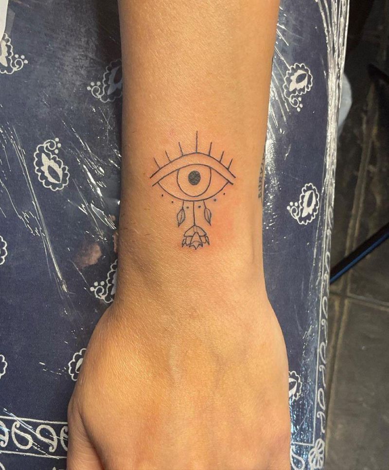 30 Gorgeous Evil Eye Tattoos You Will Love