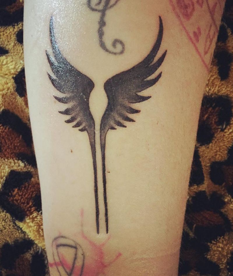 30 Pretty Valkyrie Wings Tattoos for Your Inspiration