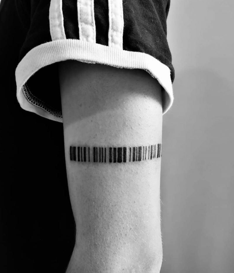 30 Unique Barcode Tattoos You Can Copy