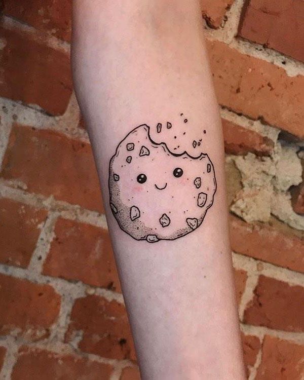 30 Pretty Cookie Tattoos You Must Try