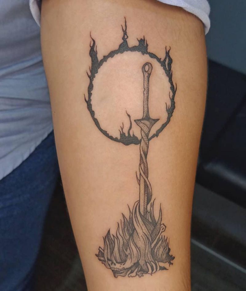 30 Gorgeous Dark Souls Tattoos You Can Copy