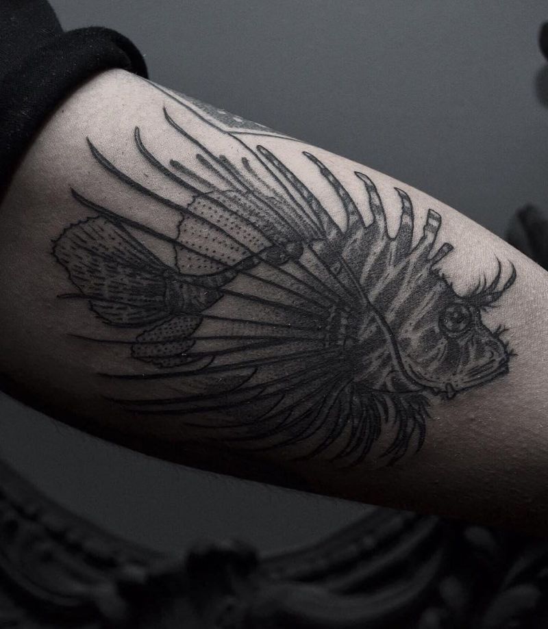 30 Gorgeous Lionfish Tattoos You Must Love