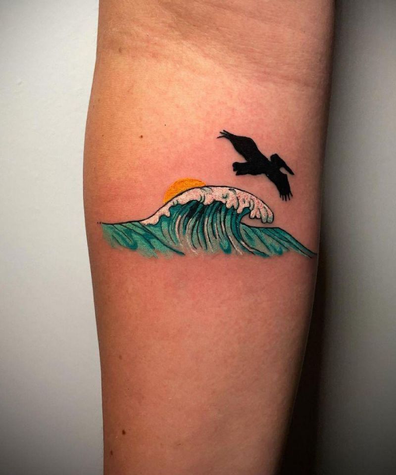 30 Pretty Pelican Tattoos You Can’t Miss