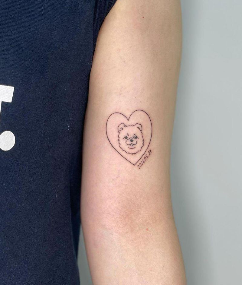 30 Cute Puppy Tattoos You Must Love