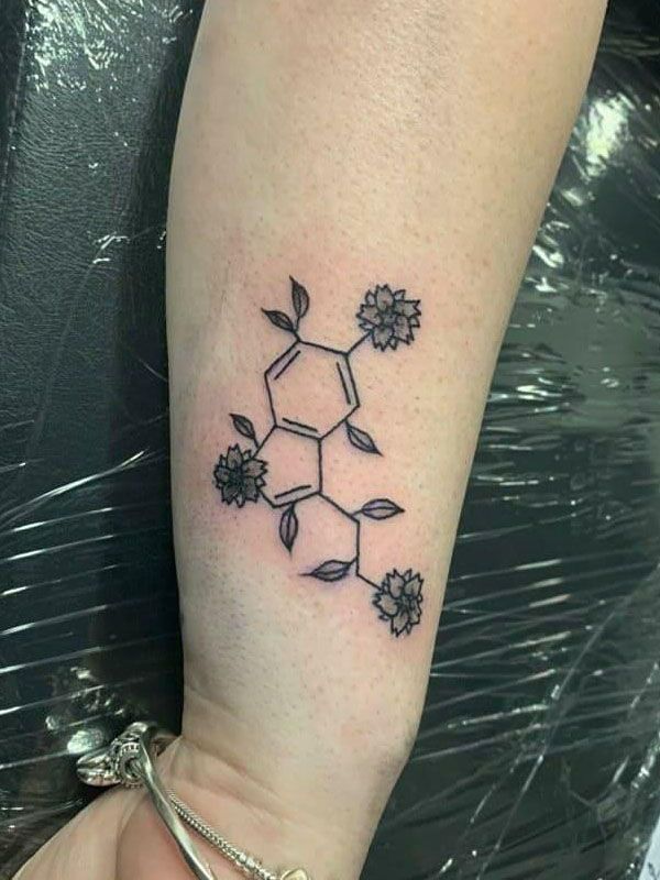 30 Pretty Serotonin Tattoos You Can't Miss