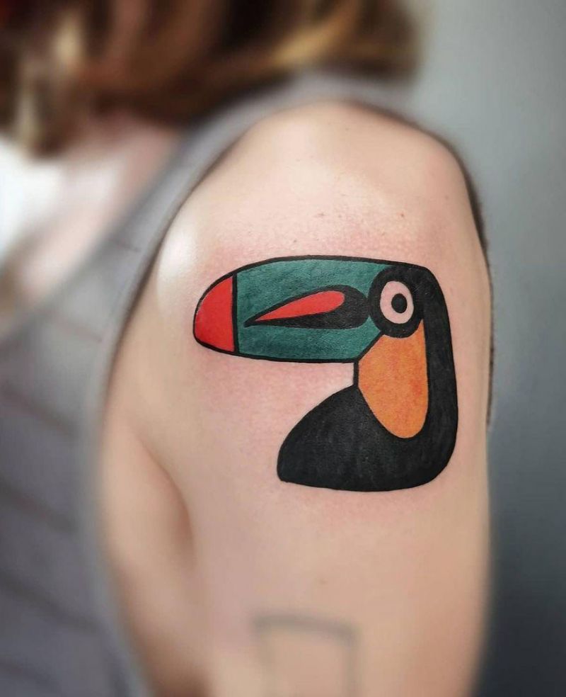 30 Cute Toucan Tattoos to Inspire You