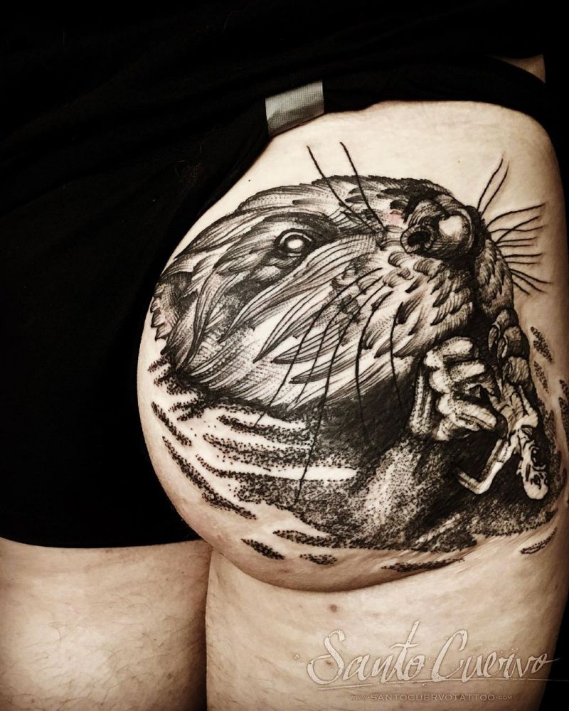 30 Cute Beaver Tattoos You Can’t Miss