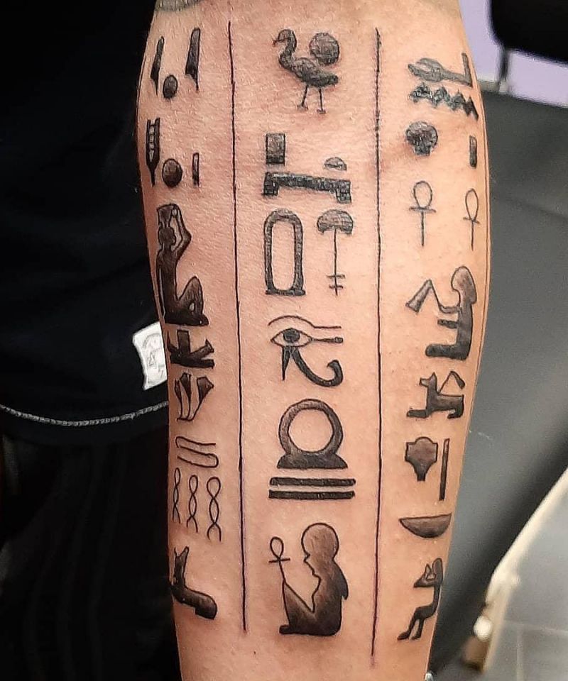 30 Gorgeous Egyptian Tattoos You Can’t Miss