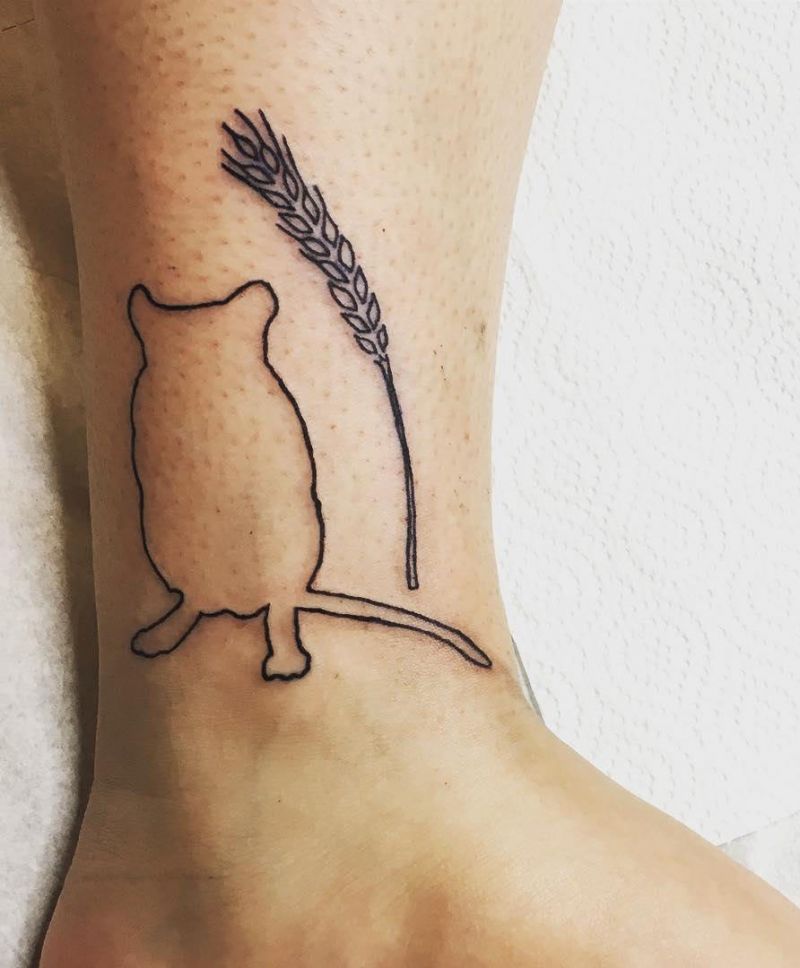 24 Gorgeous Gerbil Tattoos You Will Love