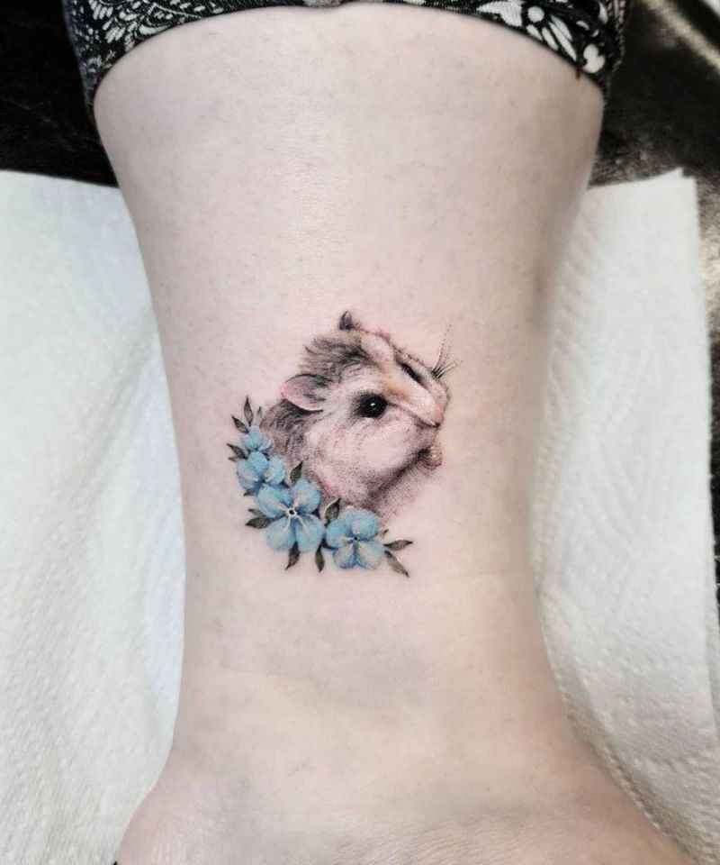 30 Cute Hamster Tattoos You Must See