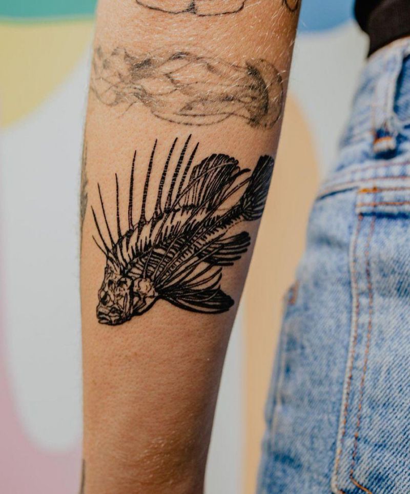 30 Gorgeous Lionfish Tattoos You Must Love