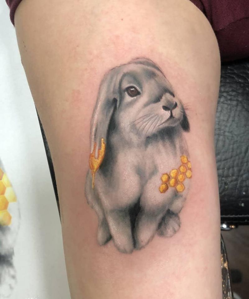 30 Wonderful Rabbit Tattoos Make You Attractive