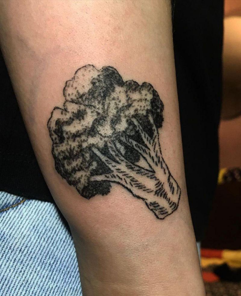 30 Pretty Broccoli Tattoos You Will Love