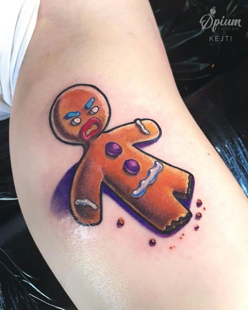 30 Pretty Cookie Tattoos You Must Try