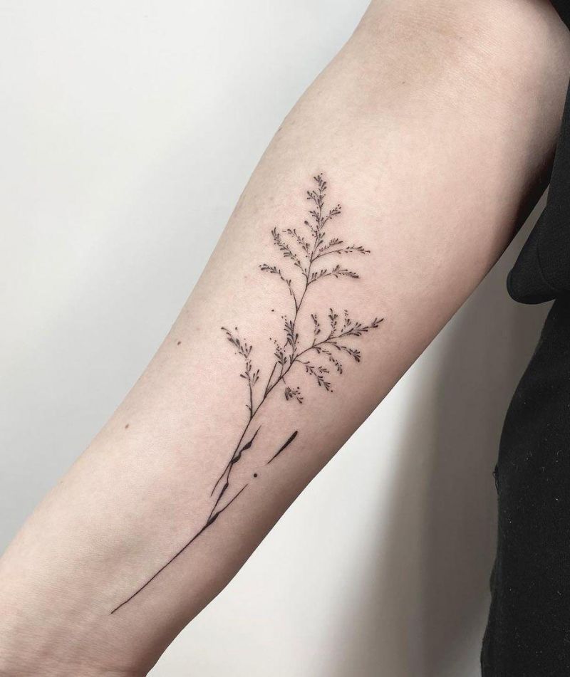 30 Pretty Grass Tattoos You Can’t Miss