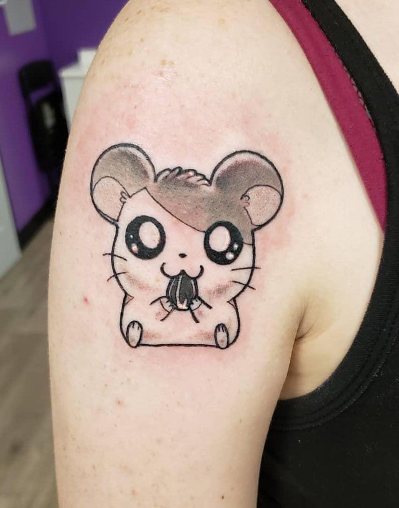 30 Cute Hamster Tattoos You Must See