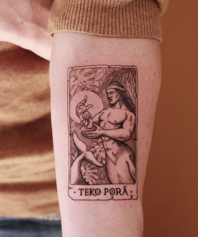 30 Pretty Tarot Tattoos You Can Copy