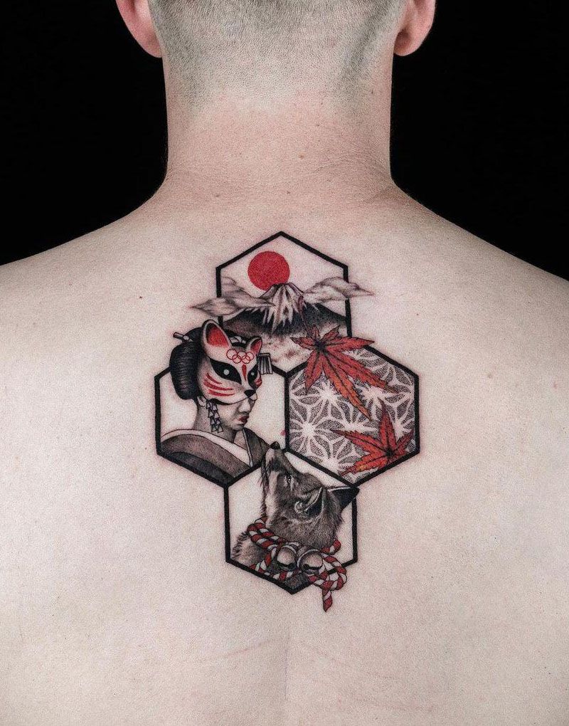 30 Pretty Kitsune Tattoos You Can Copy