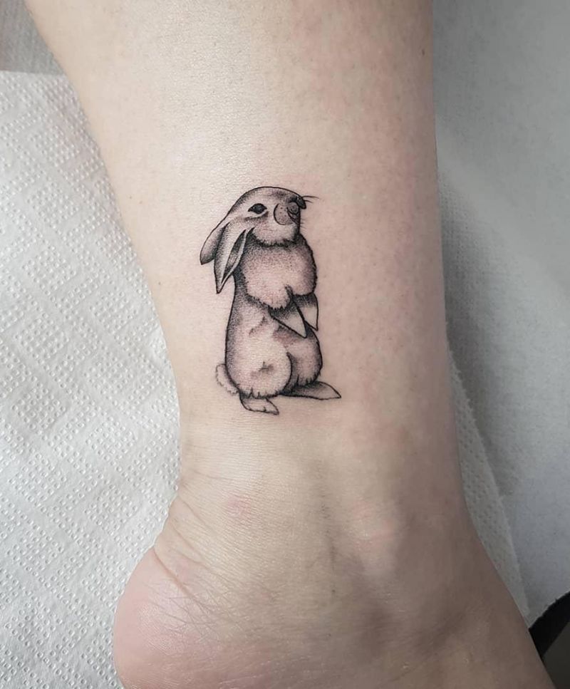 30 Wonderful Rabbit Tattoos Make You Attractive