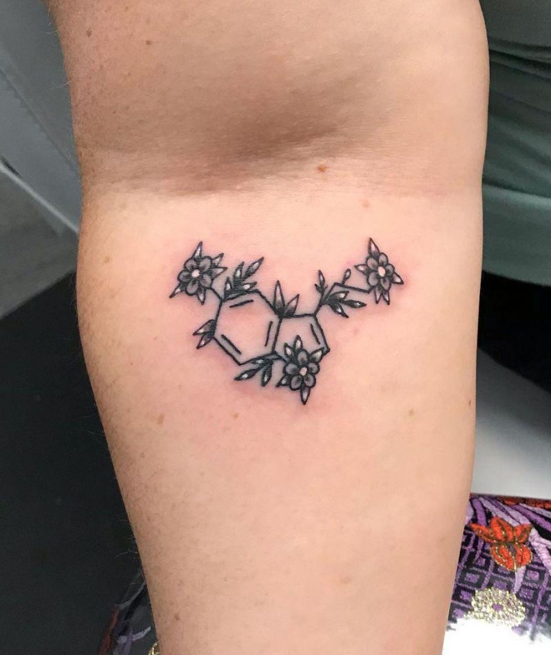 30 Pretty Serotonin Tattoos You Can't Miss