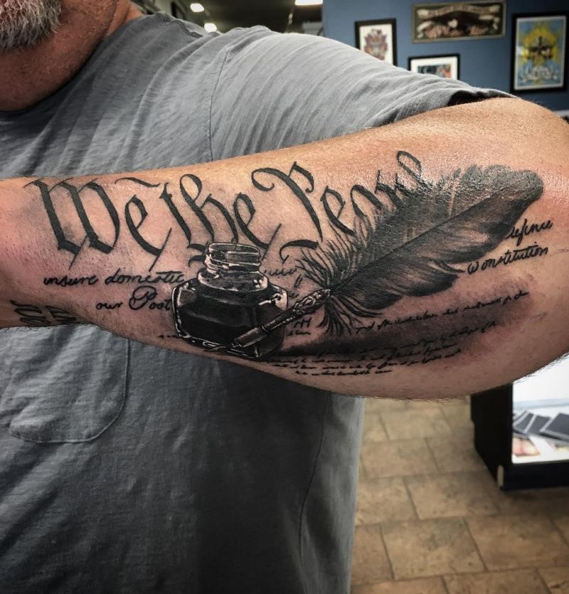 30 Perfect We The People Tattoos You Must Try