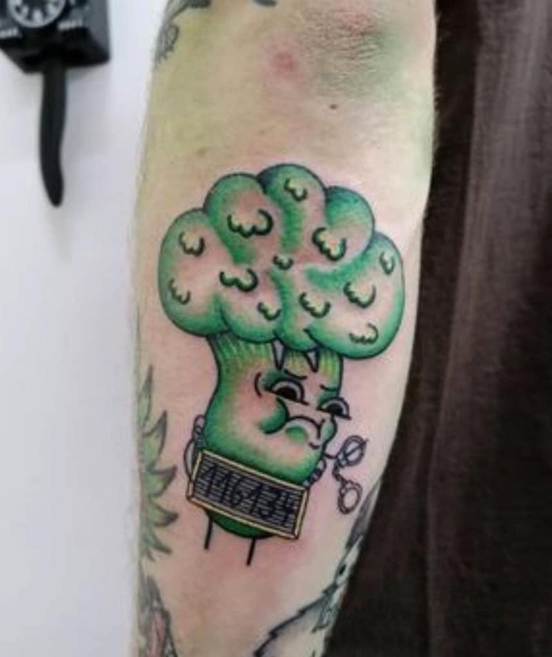 30 Pretty Broccoli Tattoos You Will Love