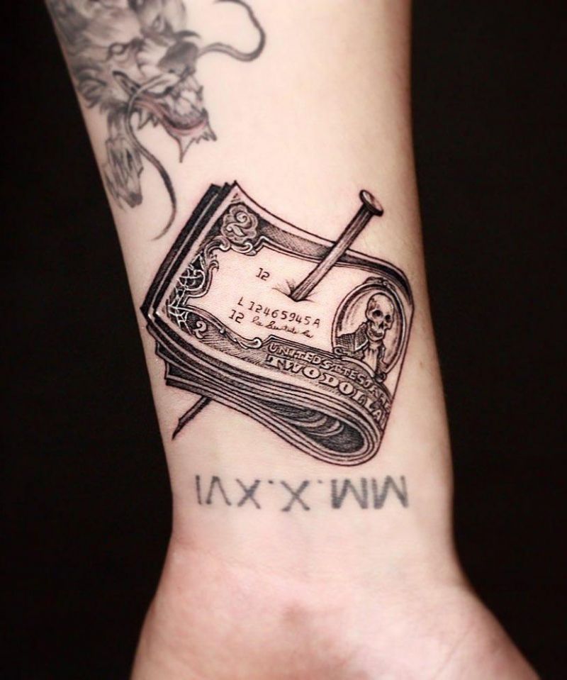 30 Pretty Dollar Tattoos You Can Copy