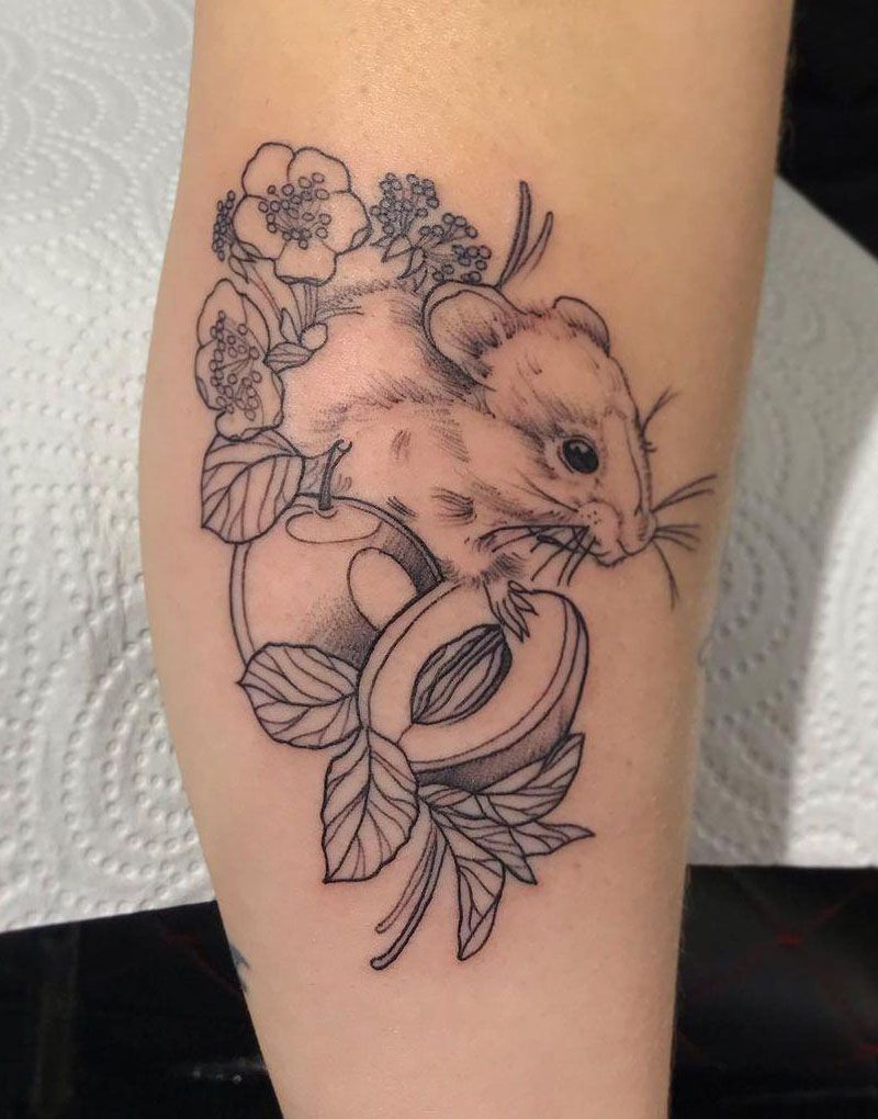 30 Cute Hamster Tattoos You Must See