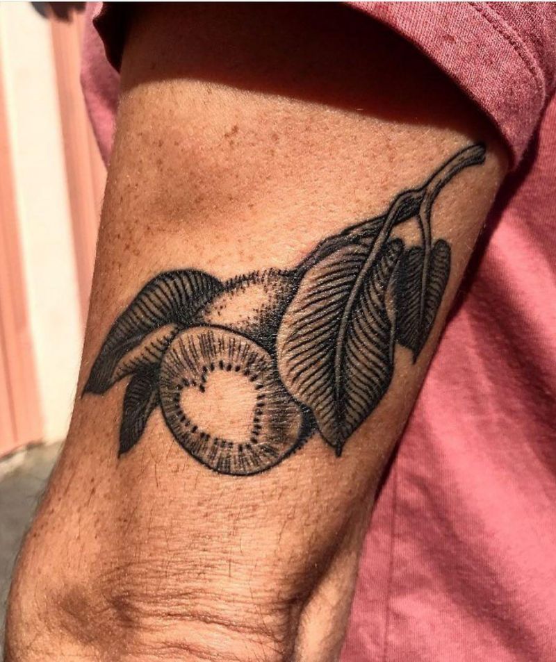 30 Pretty Kiwifruit Tattoos You Will Love