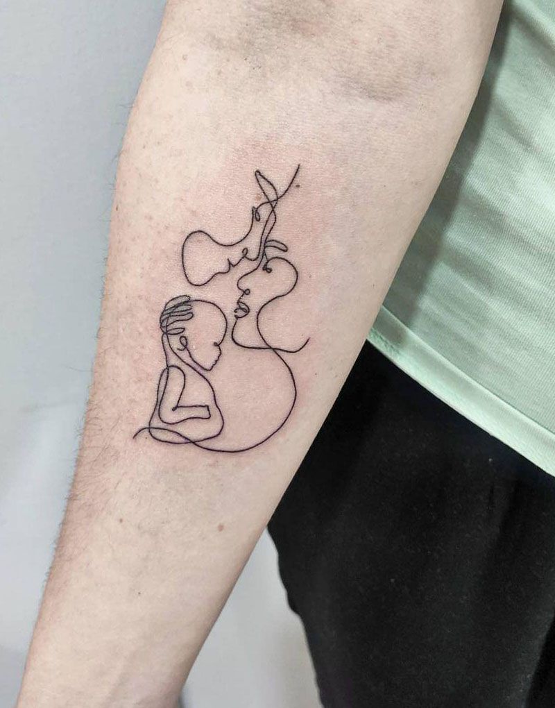 30 Delicate Mother Love Tattoos You Won't Regret