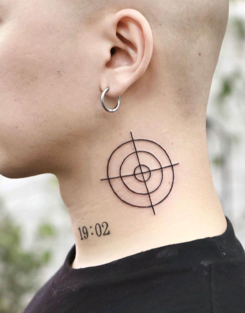 26 Elegant Target Tattoos You Must Try