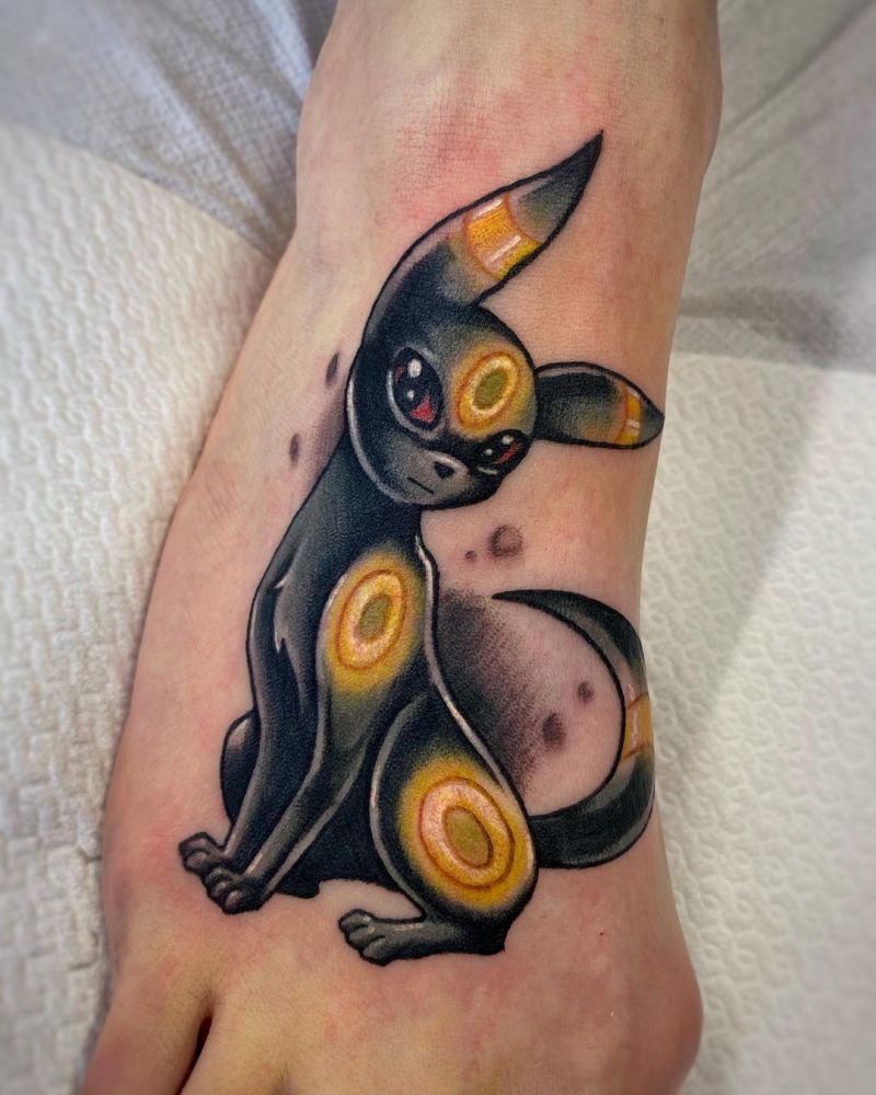 30 Cute Umbreon Tattoos You Must See