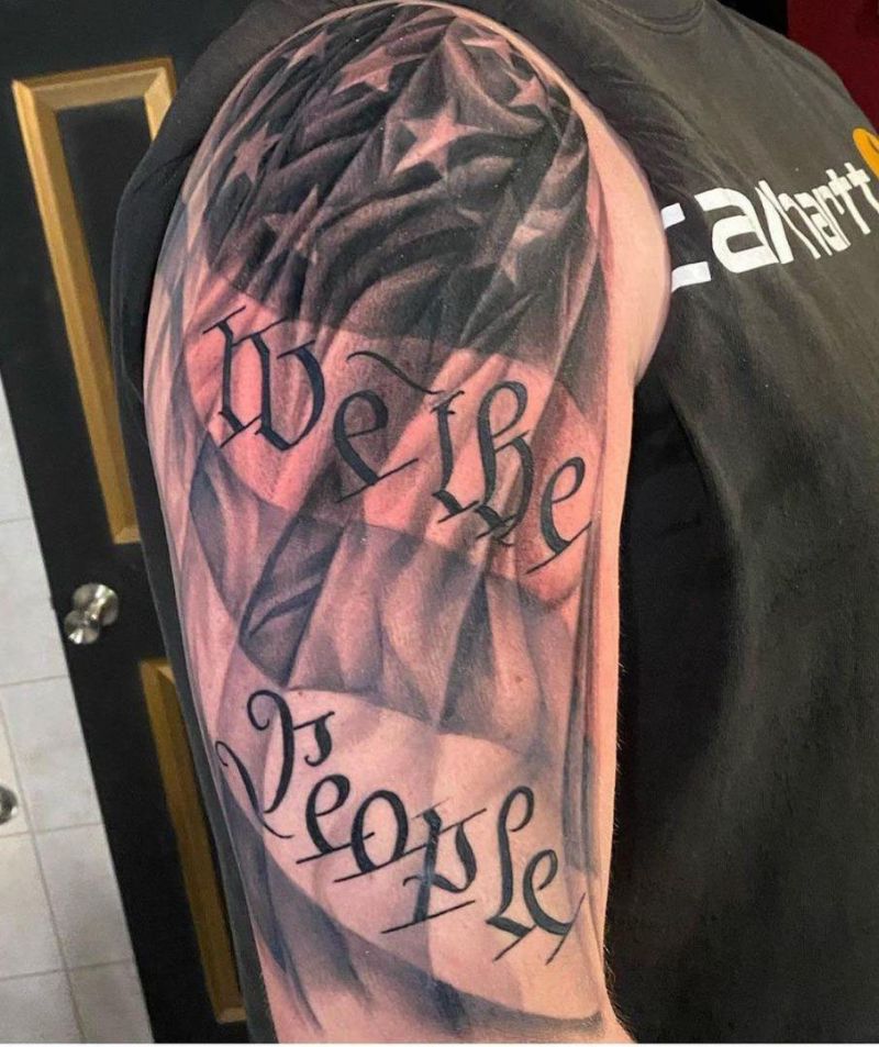 30 Perfect We The People Tattoos You Must Try