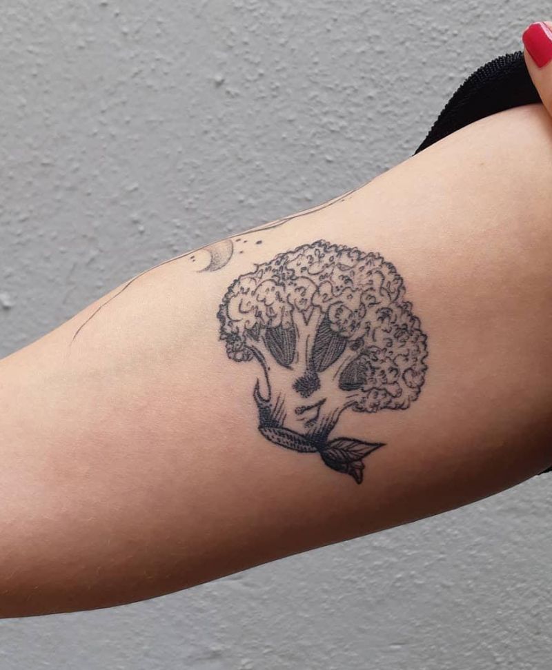 30 Pretty Broccoli Tattoos You Will Love