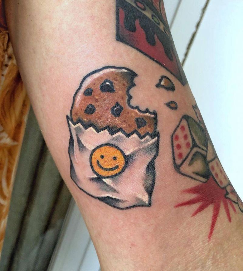 30 Pretty Cookie Tattoos You Must Try