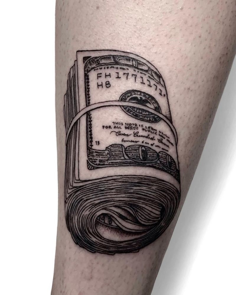 30 Pretty Dollar Tattoos You Can Copy