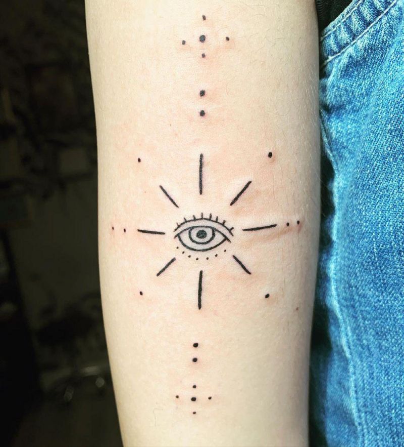 30 Gorgeous Evil Eye Tattoos You Will Love