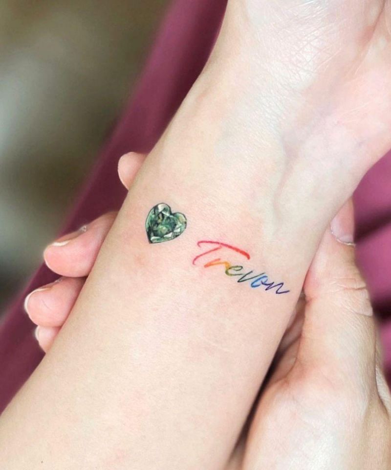 30 Gorgeous Gemstone Tattoos You Must See