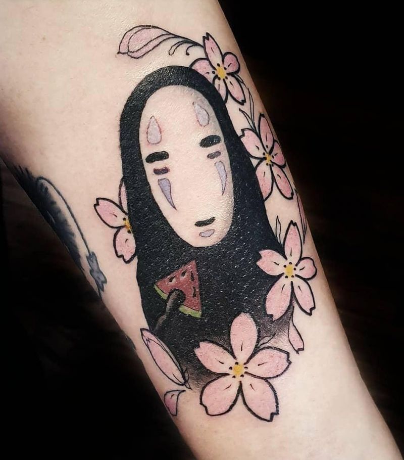 30 Cute Kaonashi Tattoos Make You Attractive