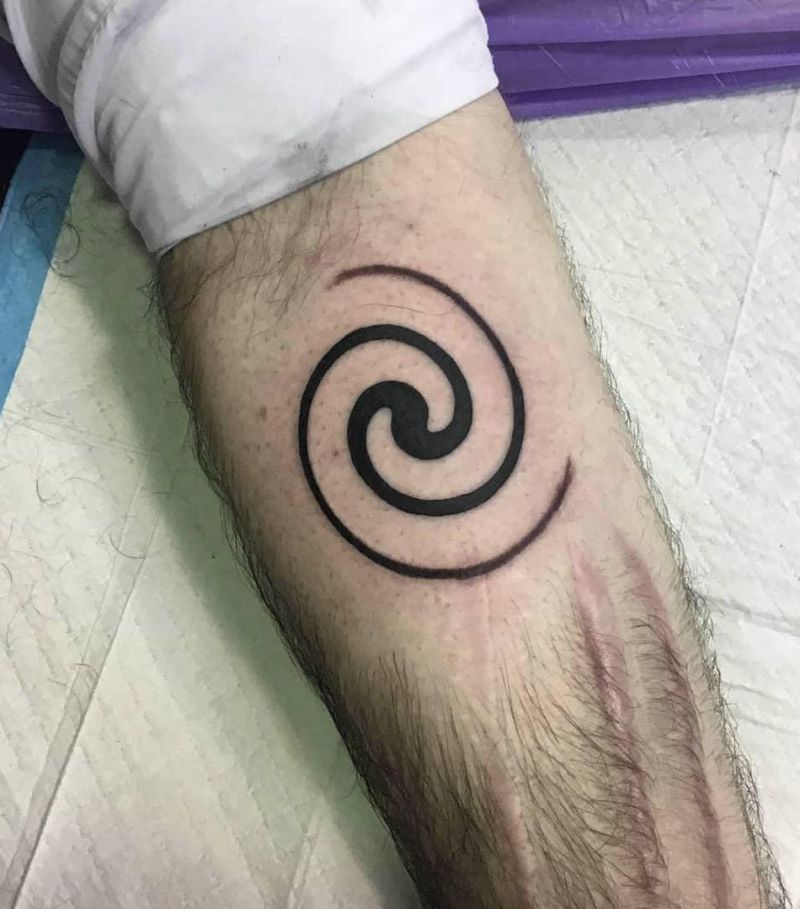 30 Pretty Swirl Tattoos to Inspire You